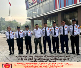 Dịch vụ bảo vệ khu đô thị, khu dân cư chuyên nghiệp 24/24
