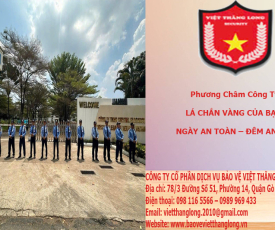 Bảng báo giá công ty bảo vệ tại khu công nghiệp