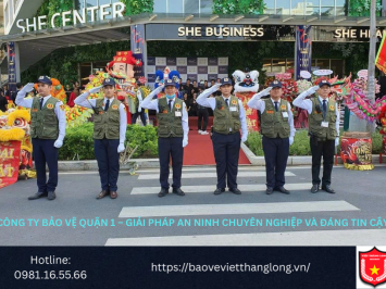 Bảng báo giá công ty bảo vệ Quận 1 – Giải pháp an ninh chuyên nghiệp và đáng tin cậy