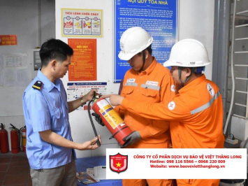 Hướng dẫn nhận biết và sử dụng bình chữa cháy dành cho nhân viên bảo vệ