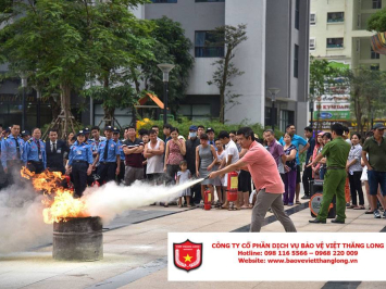 Những cách xử lý đối với tình huống cháy nổ mà nhân viên bảo vệ nên biết